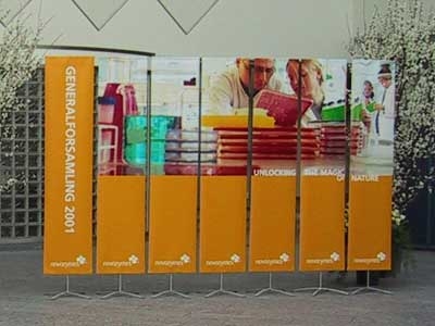 Stander design for Novozymes