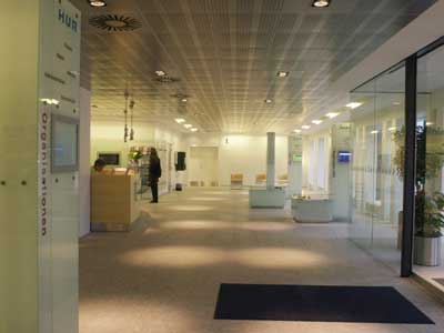 Indretning af reception