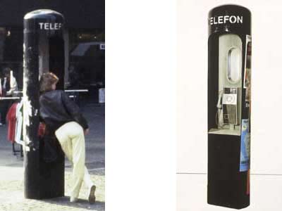Produkt design af telefonboks for KTAS